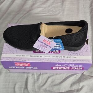 Skechers Black Reggae Fest Slip-Ons